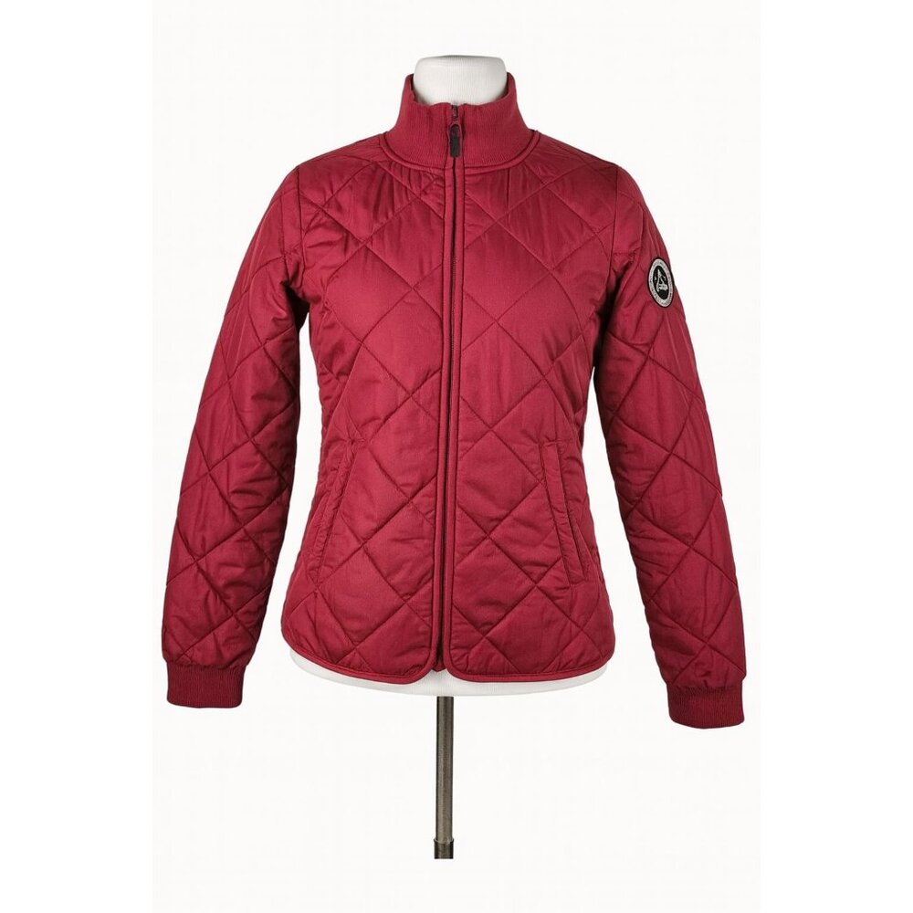 Skechers Burgundy Puffer Jacket Women's Size XS - Preloved Excellent Condition